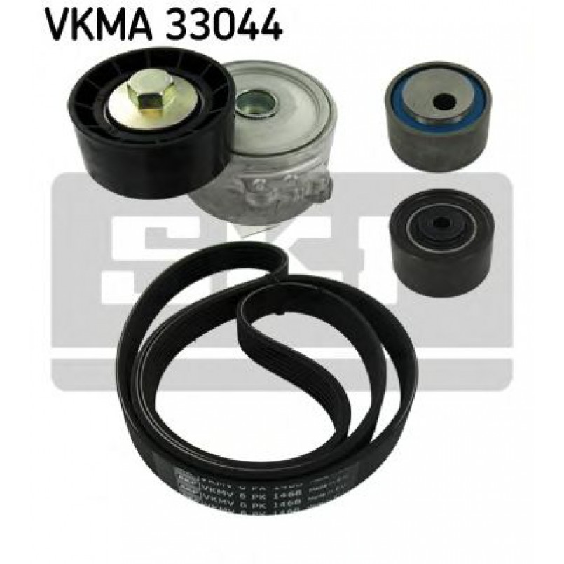 VKMA 33044 SKF Комплект доріжкового ремня